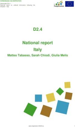 D2.4 National report Italy - Matteo Tabasso, Sarah Chiodi, Giulia Melis - INSPIRATION