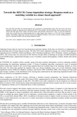 Towards the 2021 UK Census imputation strategy: Response mode as a matching variable in a donor-based approach?