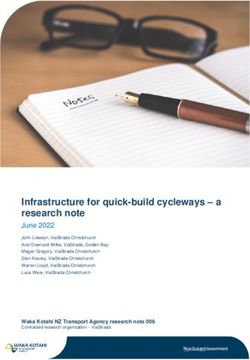 Infrastructure for quick-build cycleways - a research note