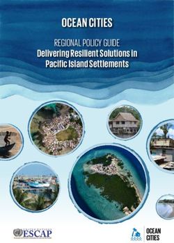 OCEAN CITIES REGIONAL POLICY GUIDE - Delivering Resilient Solutions in Pacific Island Settlements - United Nations ESCAP