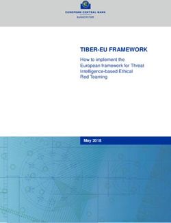 TIBER-EU FRAMEWORK How to implement the European framework for Threat Intelligence-based Ethical Red Teaming - Europa EU
