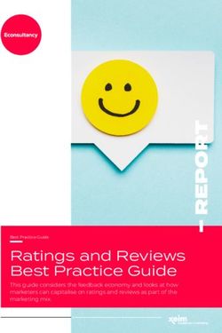 Ratings and Reviews Best Practice Guide - This guide considers the feedback economy and looks at how marketers can capitalise on ratings and ...
