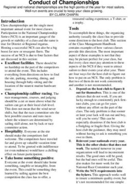 Conduct of Championships - US Sailing