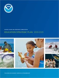 EDUCATION STRATEGIC PLAN 2009-2029