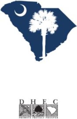 Sealing The Gap In Oral Health Disparities - The Burden of Oral Disease in South Carolina - SCDHEC