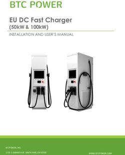EU DC Fast Charger (50kW & 100kW) INSTALLATION AND USER'S MANUAL