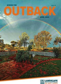 OUTBACK APRIL 2022 Edition 95 - Department for Environment and Water