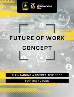 FUTURE OF WORK CONCEPT - Federal News Network