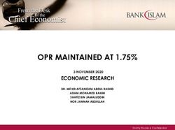 OPR MAINTAINED AT 1.75% - ECONOMIC RESEARCH 3 NOVEMBER 2020 - Bank ...