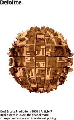 Real Estate Predictions 2020 | Article 7 Real estate in 2020: the year climate change bears down on investment pricing - Deloitte