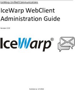 ICEWARP WEBCLIENT ADMINISTRATION GUIDE - ICEWARP UNIFIED COMMUNICATIONS VERSION 12.0