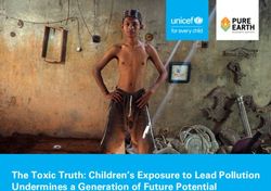The Toxic Truth: Children's Exposure to Lead Pollution Undermines a Generation of Future Potential - Unicef