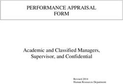 PERFORMANCE APPRAISAL FORM - Academic and Classified Managers, Supervisor, and Confidential