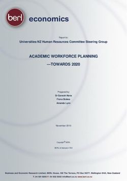 ACADEMIC WORKFORCE PLANNING -TOWARDS 2020 - Universities NZ Human Resources Committee Steering Group - Universities New Zealand