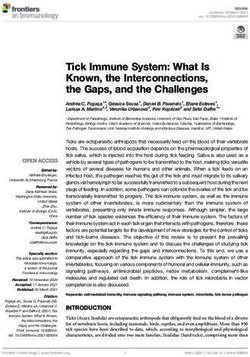 Tick Immune System: What Is Known, the Interconnections, the Gaps, and the Challenges - Frontiers
