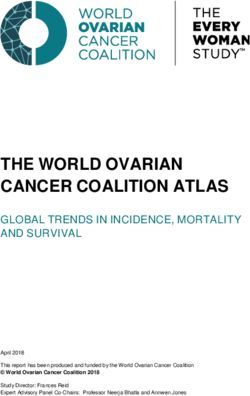THE WORLD OVARIAN CANCER COALITION ATLAS