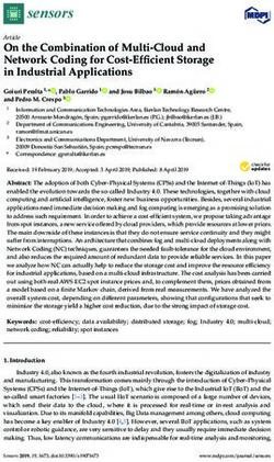 On the Combination of Multi-Cloud and Network Coding for Cost-Efficient Storage in Industrial Applications - MDPI