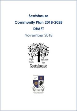 DRAFT Scotshouse Community Plan 2018-2028 - November 2018