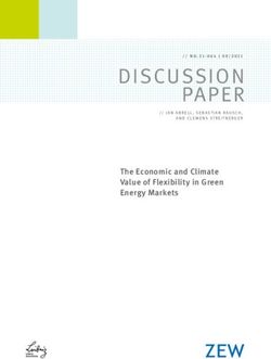 The Economic and Climate Value of Flexibility in Green Energy Markets - ZEW