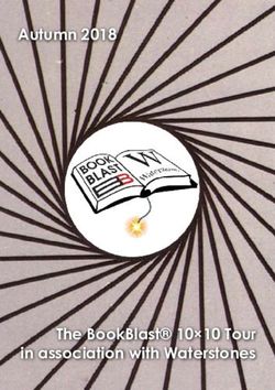 Autumn 2018 - The BookBlast 10 10 Tour in association with Waterstones