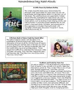 Remembrance Day Read-Alouds