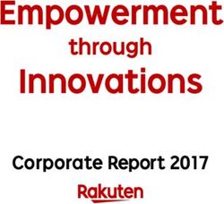 Empowerment Innovations - through Corporate Report 2017 - Rakuten