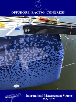 OFFSHORE RACING CONGRESS - International Measurement System - orc.org