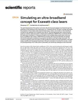 Simulating an ultra broadband concept for Exawatt class lasers - Nature