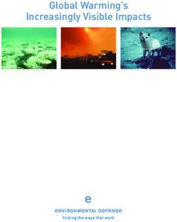 Global Warming's Increasingly Visible Impacts