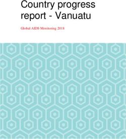 Country progress report - Vanuatu - Global AIDS Monitoring 2018 - unaids