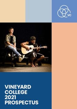 VINEYARD COLLEGE 2021 PROSPECTUS