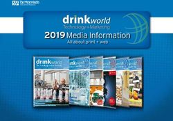 2019 Media Information - All about print + web - Dr. Harnisch Verlag