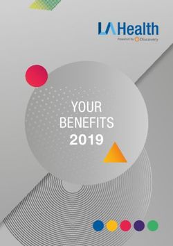 2019 YOUR BENEFITS - LA Health