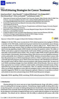 TRAILblazing Strategies for Cancer Treatment - MDPI