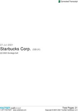 Starbucks Corp. (SBUX) - 27-Jul-2021