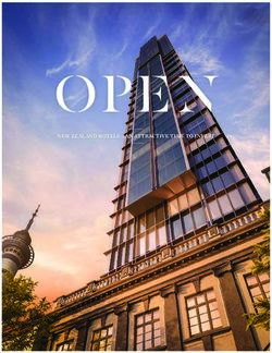 OPE N NEW ZEALAND HOTELS - AN ATTRACTIVE TIME TO INVEST - New Zealand Trade and ...