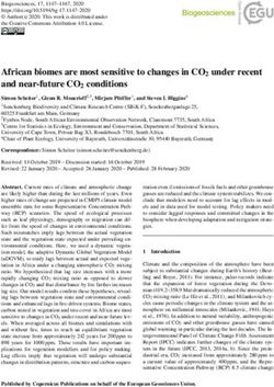 African biomes are most sensitive to changes in CO2 under recent and near-future CO2 conditions