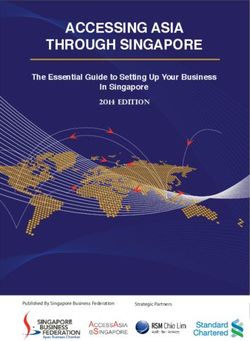 ACCESSING ASIA THROUGH SINGAPORE - The Essential Guide to Setting Up Your Business In Singapore