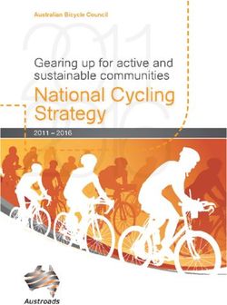 National Cycling Strategy 2011 2016 - xs - Cycling to the future Australian Bicycle Council