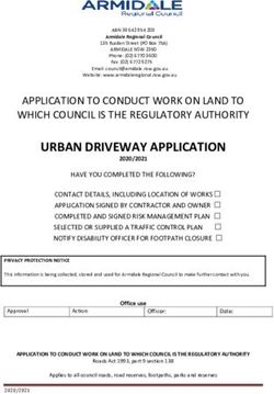 URBAN DRIVEWAY APPLICATION - APPLICATION TO CONDUCT WORK ON LAND TO WHICH COUNCIL IS THE REGULATORY AUTHORITY - Armidale Regional Council