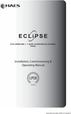 Installation, Commissioning & Operating Manual