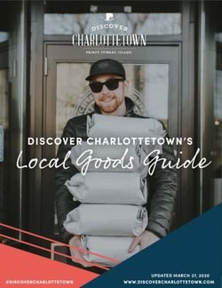 UPDATED MARCH 27, 2020 - Discover Charlottetown