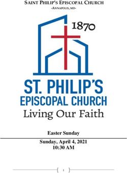 SAINT PHILIP'S EPISCOPAL CHURCH - Easter Sunday Sunday, April 4, 2021 10:30 AM - The ...