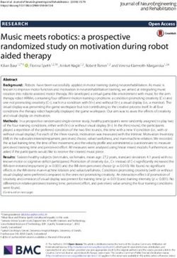 Music meets robotics: a prospective randomized study on motivation during robot aided therapy