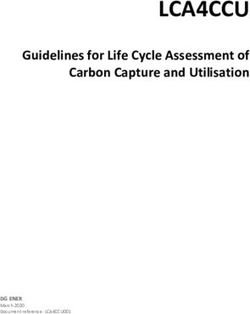 LCA4CCU Guidelines for Life Cycle Assessment of Carbon Capture and Utilisation - DG ENER - IFEU
