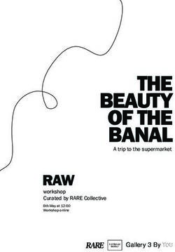 THE BEAUTY OF THE BANAL - RAW