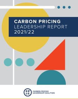 CARBON PRICING LEADERSHIP REPORT 2021/22