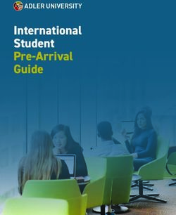 International Student Pre-Arrival Guide - Adler University