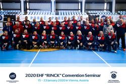 2020 EHF "RINCK" Convention Seminar 15 - 23 January 2020 in Vienna, Austria