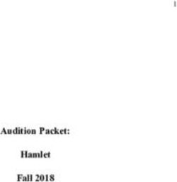 Audition Packet: Hamlet Fall 2018 - The Ambrose School